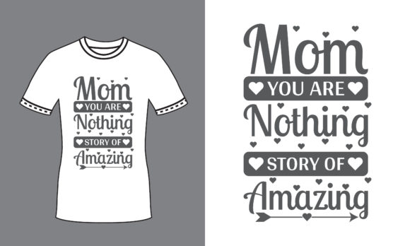 Amazing Mom Quote Typography Svg T Shirt for Crafts and Graphics