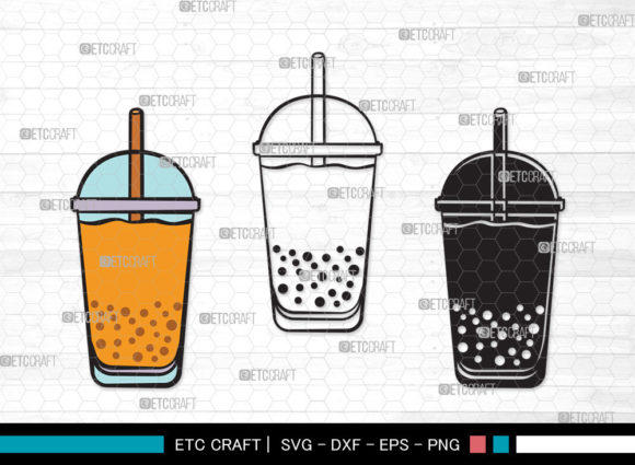 Bubble Tea SVG Design Review for Embroidery Projects